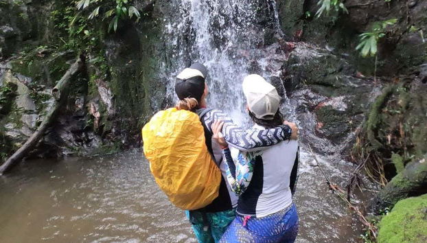 Rápel en las cascadas del río Minca - Foto 5
