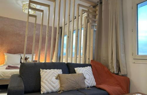 LeRelaisdOdile - Studio Cosy - Proche Metro - Parking Gratuit - Mons-en-Barœul - Foto 4