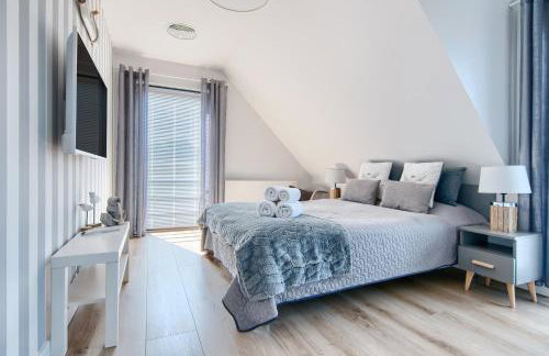 Całoroczny Domek Hampton Lubniewice, jezioro, jacuzzi - Foto 13