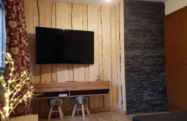 La Pinéguette maison 12 personnes spa 6 pers décoration chalet sauna 4 pers - Foto 9