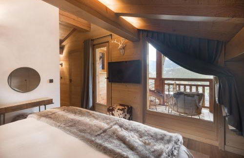 Luxury Megève Chalet, sleeps 8 with Mountain Views and Jacuzzi - Foto 30