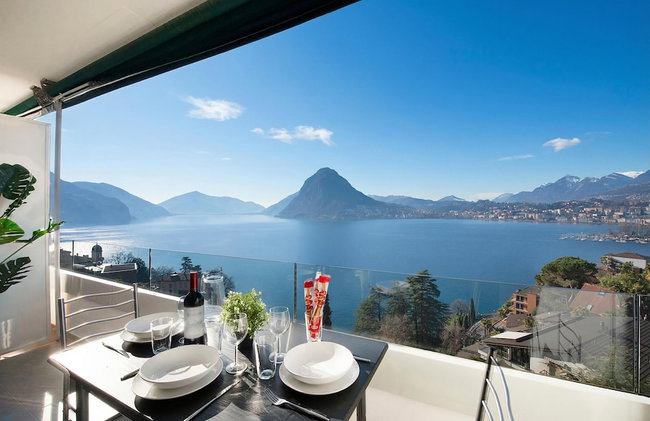 View and Art Panoramic Lake View Studio, Lugano - Foto 15