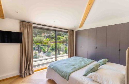 Villa Palma Giens - Vue Mer Panoramique -Piscine Chauffée Mai à Septembre- 4 chambres -Garage - Foto 19