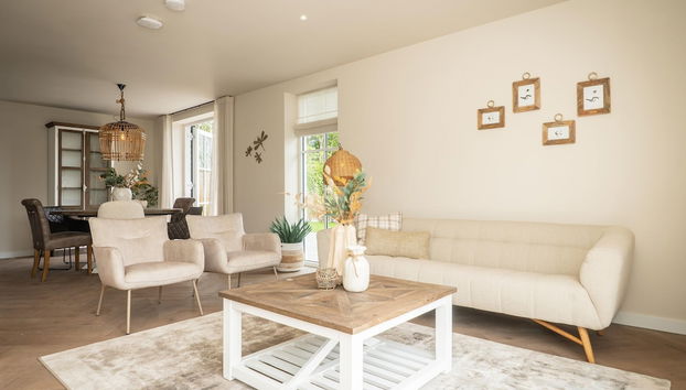 New Thatched Villa Near the Beach - Foto 5, Sala de estar