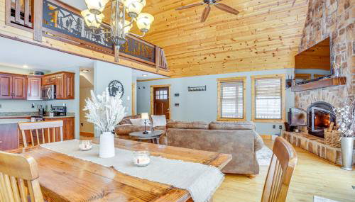 Hike, Ski and Raft Terra Alta Cabin with Large Deck - Foto 5