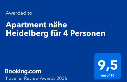 2 Exklusiv Apartments nähe Heidelberg für 1-4 Personen mit großen Terrassen - Foto 51