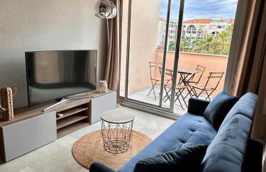 Évasion Sétoise - Appartement avec balcon vue marina, climatisé, parking - Situé à 200m de la plage - Foto 2