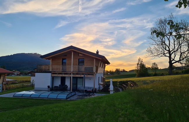 Chalet Gamsknogel mit Privatem Pool und Whirlpool - Foto 1