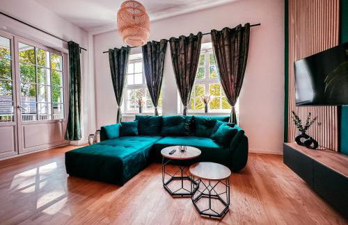 Oasis Appart - Wohnen im Königspark - Elbhang Dresden - große Terrasse - Netflix - TG - Foto 3