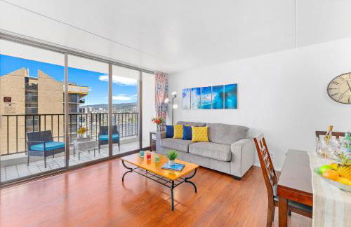 36Fl with Ocean View, Mins to Waikiki Beach, Parking - Foto 28