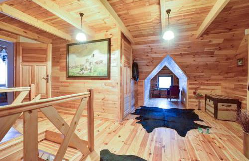 Uroczy drewniany dom w ciszy i spokoju - Foto 15