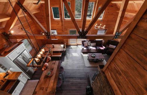 Cozy Log Cabin with Hot Tub 10 Min to Hunter Mtn - Foto 25