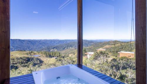 Linda cabana com jacuzzi e vista incrível VST004 - Foto 2