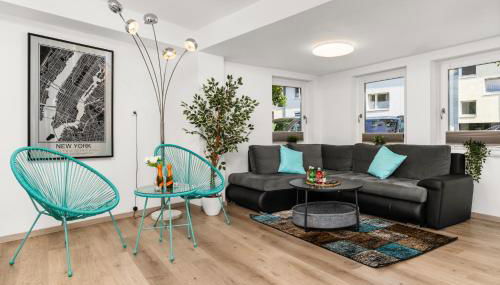 MOLA Apartments-Ferienwohnung für 5 Personen-separater Eingang-Gratis Parkplatz-Terrasse-Grill-Highspeed WLAN-auch für Langzeit geeignet - Foto 2