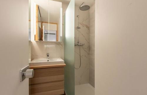 Studio rénové 4 pers, balcon, centre Plagne Bellecôte - FR-1-351-65 - Foto 8