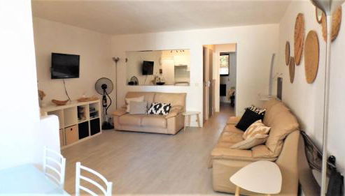 CANNES plage 2mn/45m2/vue mer/inernet/clim/parking privé - Foto 3