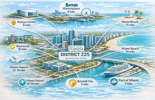 City Skyline Views & Rooftop Pool at District 225 - Foto 67