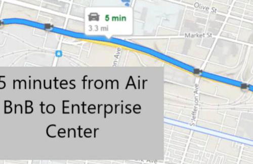 St Louis Tower Grove Two-Story Townhome Perfect for Groups Side B - Photo 16