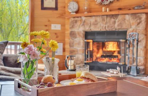 Massive Log Chalet with Hot Tub - Foto 5