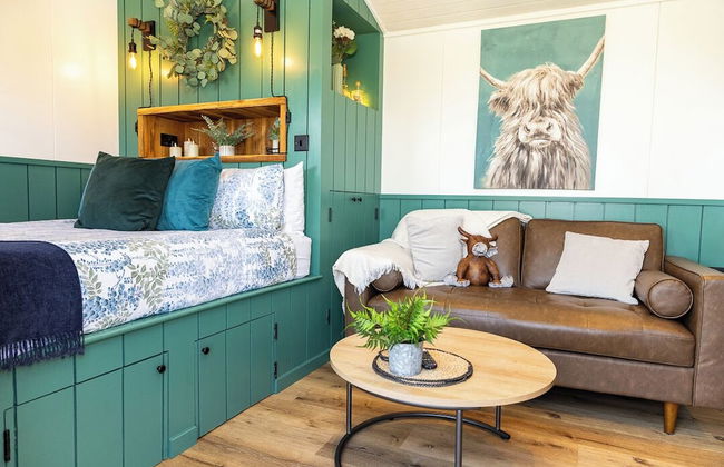 Willows Rest - 1 Bed Shepherd's Hut - Pentlepoir - Foto 5