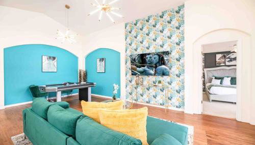 SUPER LUSH- FOAM BEDs w POOL & GAMEs - Foto 3