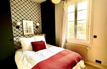 Villa Georgia - Elégante villa anglo-normande avec jardin - Plage à 100 m - Foto 12