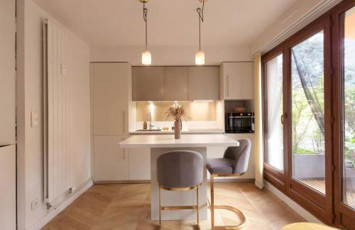 Charmant Appart, terrasse verdoyante, proche Paris - Foto 4