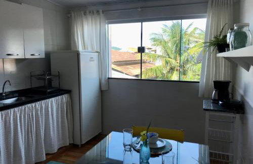 KITNET Ar condicionado, Wi Fi e varanda perto Praia Grande - Photo 14