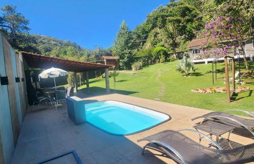 Charme na Serra!Piscina,Spa aquecido e fire place! - Foto 1