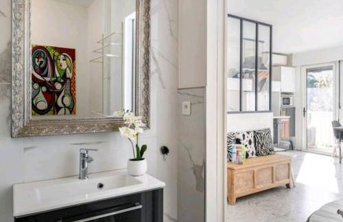 Design loft Studio climatisé parking et piscine - Foto 14