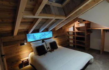 L'Échappée - Chalet d'exception avec sauna, 7 chambres 7 salles de bain, terrasses, jardin et vues sublimes, skiroom, proche télécabine - Foto 69