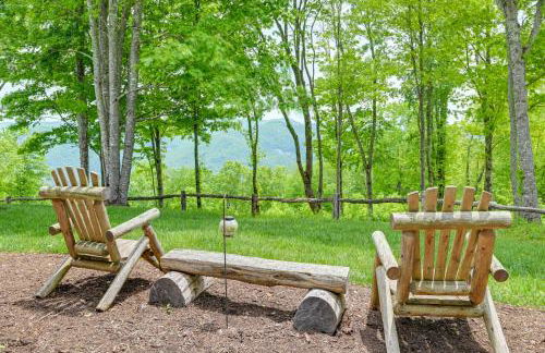 On 22 Acres! Mtn-View Cullowhee Craftsman Retreat - Foto 33