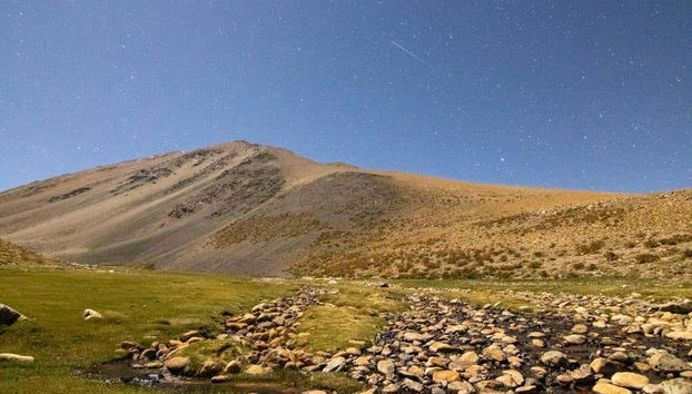Starry sky over Quebrada Amarilla