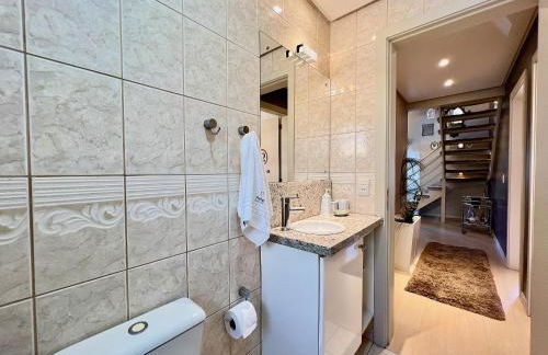 Cobertura Duplex de Cinema 3dorm by Achei Gramado - Foto 27