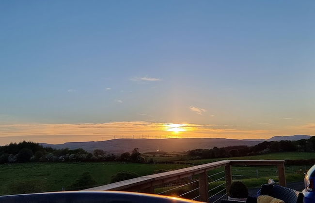 Cleeves Cabins, Arran Luxury Lodge With hot tub - Foto 10