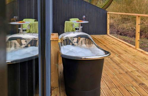 Heron - Luxurious Off-Grid Eco Cabin with River views - Foto 33