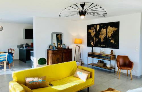 Villa Carletti à 3min des plages (7pers. - 3ch.) - Foto 4