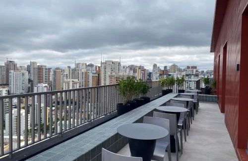 Studio moderno a 3min a pé do Allianz Parque - Foto 16