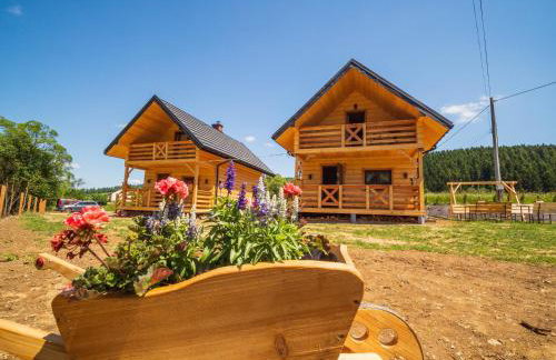 Domki nad rzeką w Komańczy - Foto 1