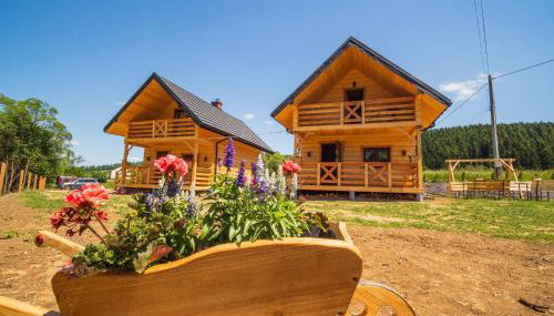 Domki nad rzeką w Komańczy - Foto 1