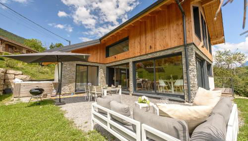 Villa Alésia - Jacuzzi et vue montagnes, environnement apaisant - Foto 2