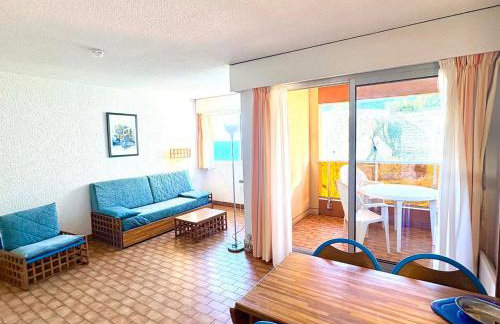 Studio 4 pers, balcon vue mer, Wi-Fi inclus - FR-1-827-22 - Foto 6