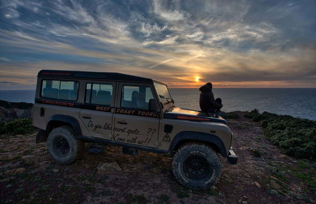 Visite de la côte de Sagres en 4x4 au coucher de soleil - Photo 1