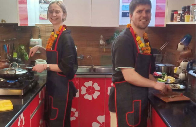 Cours de cuisine et repas partagé avec une famille indienne - Photo 5