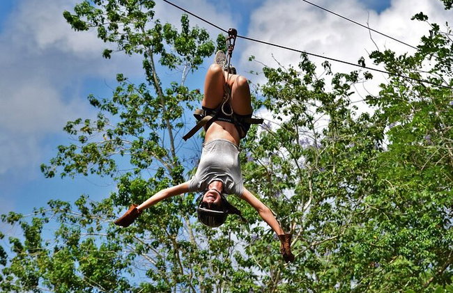 Playa del Carmen Maya Día de la Adrenalina ATV Tirolesa y Cenote - Foto 7