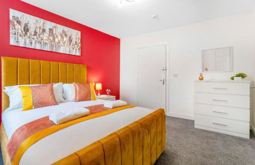 NEW! Stylish 5-Bed Apartment in Stockton-on-tees by Stay With Us, Perfect for Contractors & Large Groups, FREE Parking! - Foto 12