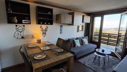 Lama-Gîte-des-Puys T3 Lamadalet, vue sud, terrasse, parking privé - Foto 5