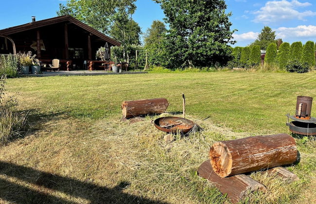 Fjordhygge, Cozy Log Retreat Near Sea & Forest - Sauna & Outdoor Living - Foto 48