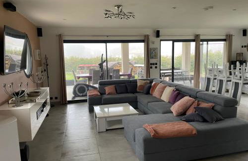 Maison moderne au calme avec billard, jacuzzi, bain à remous, piscine, Babyfoot - Foto 14