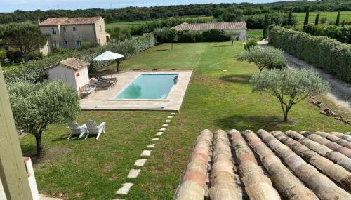 Maison Roquebeauresse - Piscine privée - Foto 2, Garden view
